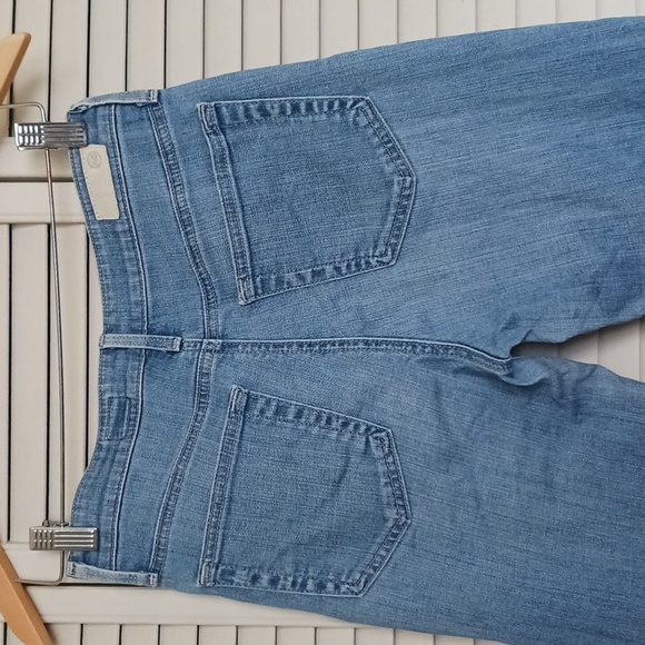 ❤️ AG The Janis High Rise Flare, Medium Light Wash, Stretch Denim Jeans, Size 27 - Picture 7 of 12